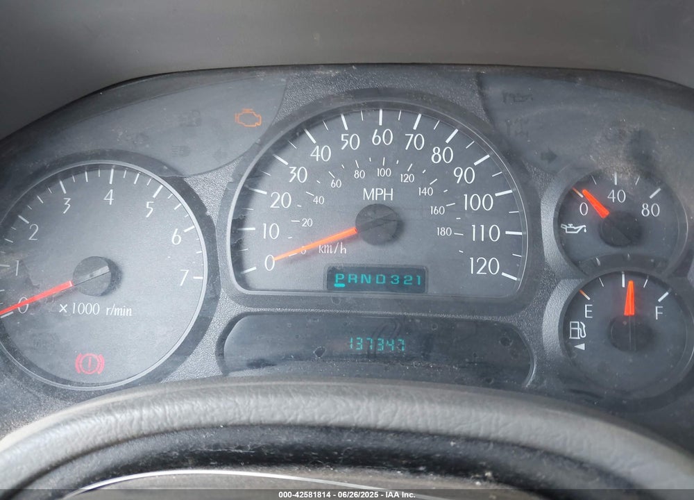 2004 ISUZU ASCENDER S VIN: 4NUDS13S342101580