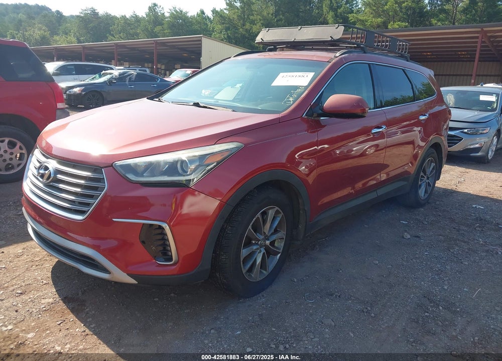 2017 HYUNDAI SANTA FE VIN: KM8SM4HF7HU189839