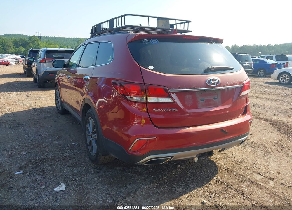 2017 HYUNDAI SANTA FE VIN: KM8SM4HF7HU189839