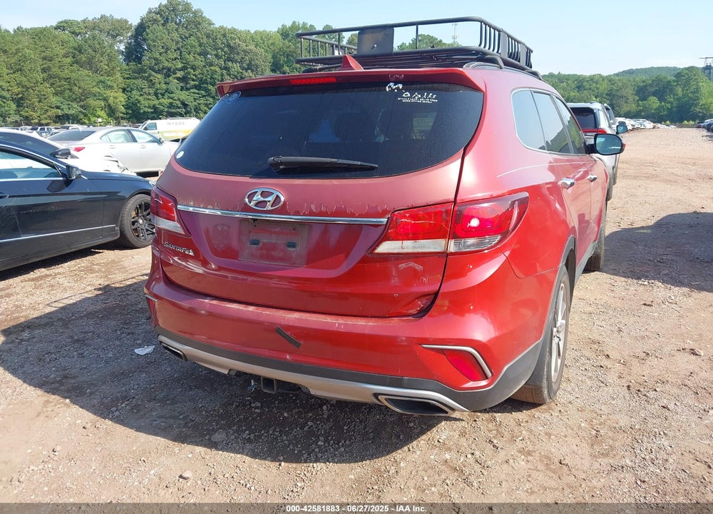 2017 HYUNDAI SANTA FE VIN: KM8SM4HF7HU189839