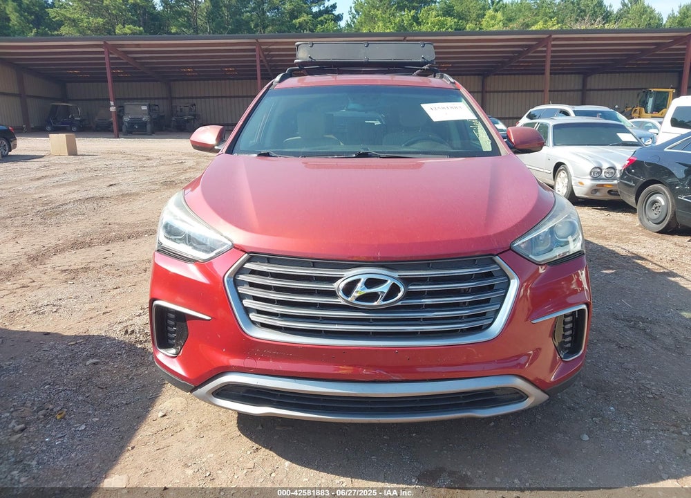 2017 HYUNDAI SANTA FE VIN: KM8SM4HF7HU189839