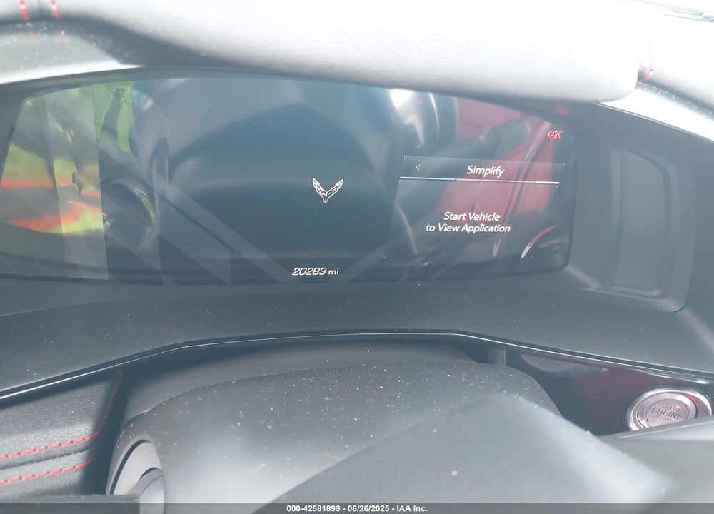 2024 CHEVROLET CORVETTE STINGRAY VIN: 1G1YA2D44R5121552