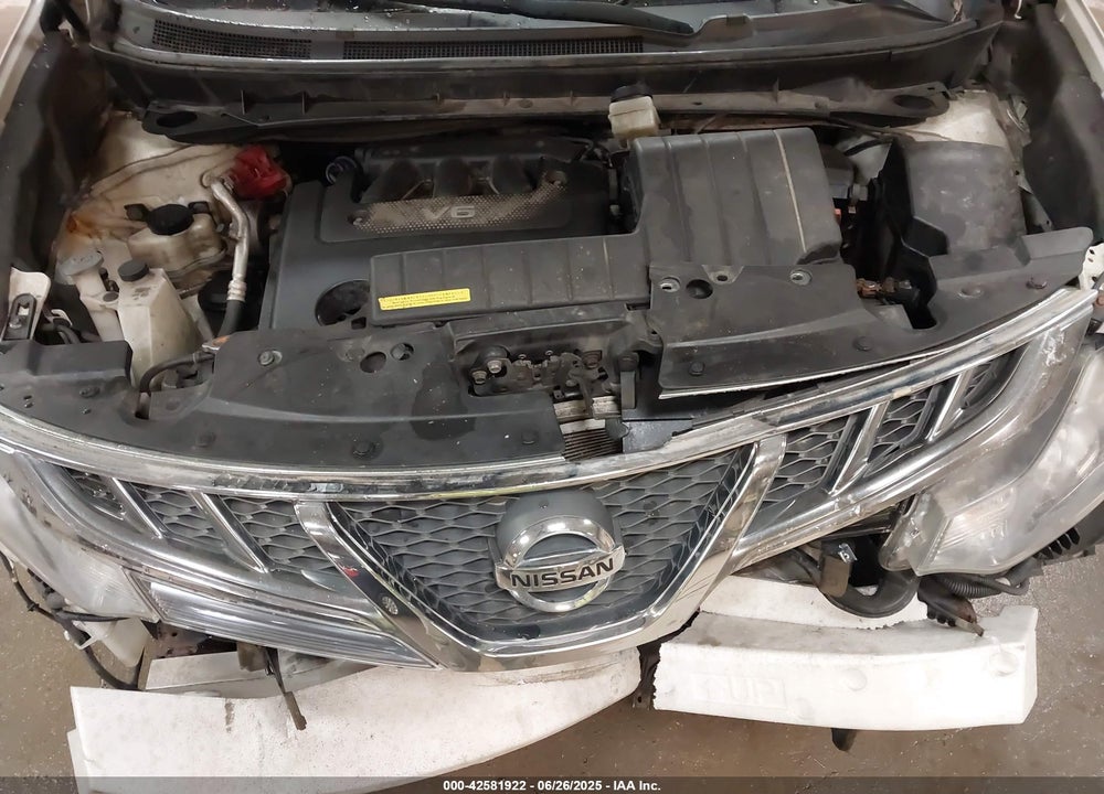 2012 NISSAN MURANO VIN: JN8AZ1MW0CW227659