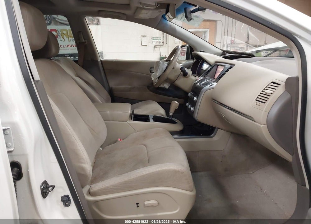 2012 NISSAN MURANO VIN: JN8AZ1MW0CW227659