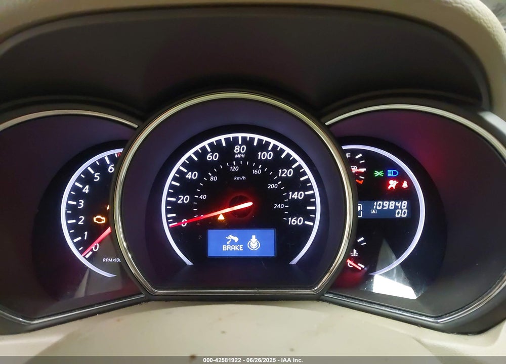2012 NISSAN MURANO VIN: JN8AZ1MW0CW227659