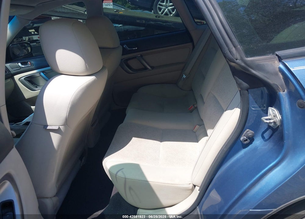 2009 SUBARU LEGACY VIN: 4S3BL616597218784