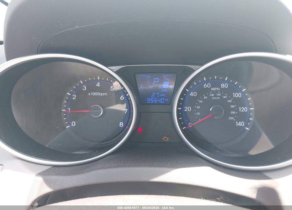 2013 HYUNDAI TUCSON VIN: KM8JU3AC0DU760958