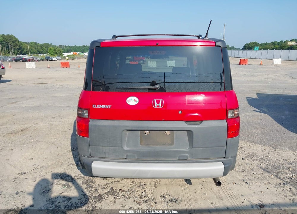 2005 HONDA ELEMENT EX VIN: 5J6YH18675L009093