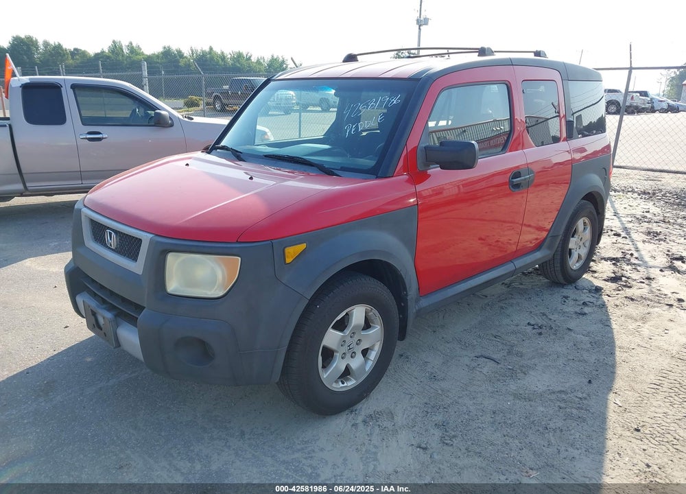 2005 HONDA ELEMENT EX VIN: 5J6YH18675L009093