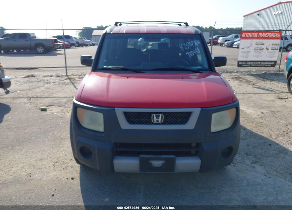 2005 HONDA ELEMENT EX VIN: 5J6YH18675L009093