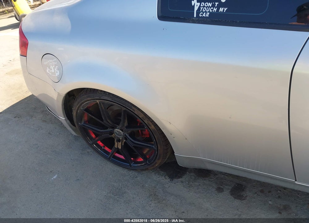 2005 INFINITI G35 VIN: JNKCV54E25M408841