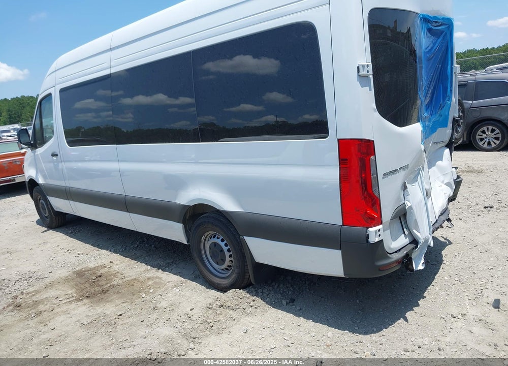 2025 MERCEDES-BENZ SPRINTER 2500 HIGH ROOF 4-CYL DIESEL VIN: W1Z4KGHYXST220897