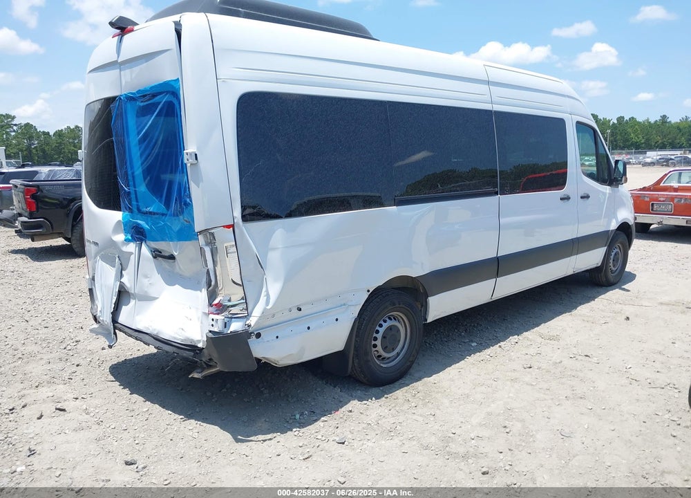 2025 MERCEDES-BENZ SPRINTER 2500 HIGH ROOF 4-CYL DIESEL VIN: W1Z4KGHYXST220897
