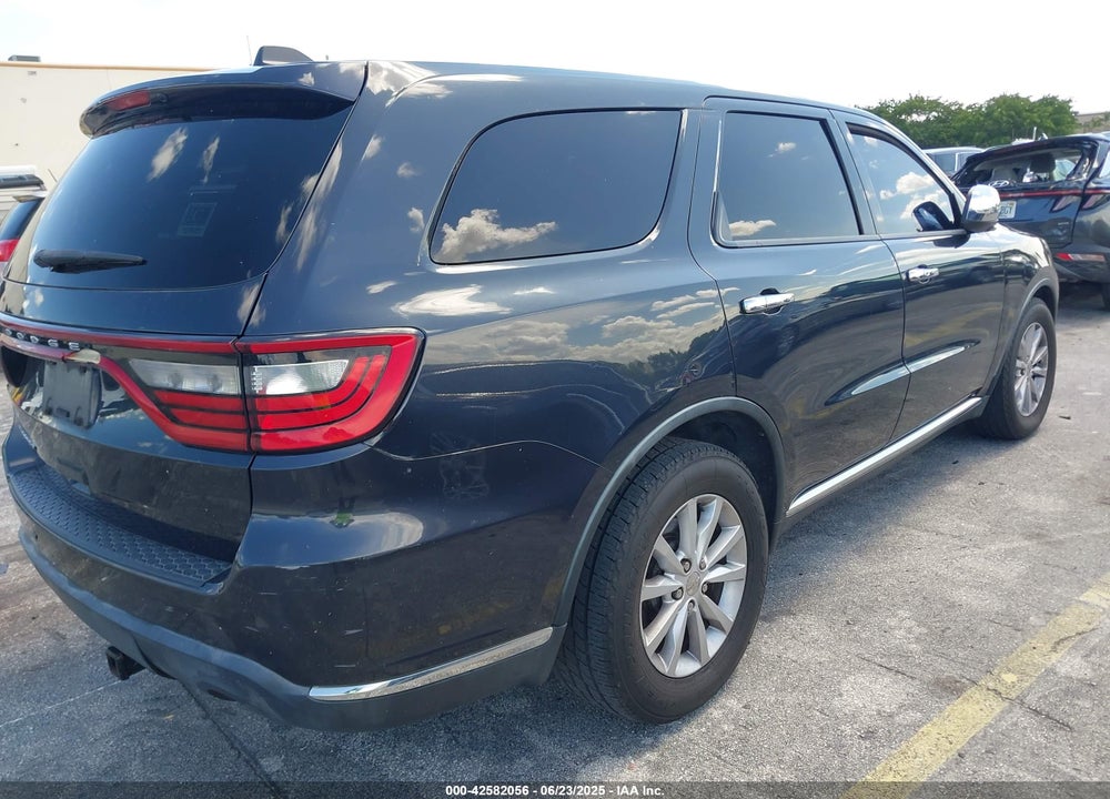 2014 DODGE DURANGO VIN: 1C4RDHAG9EC455036