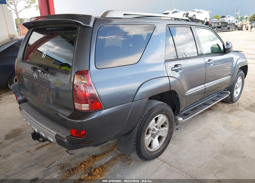 2004 TOYOTA 4RUNNER LIMITED V8 VIN: JTEBT17R840044811