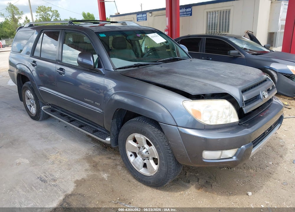 2004 TOYOTA 4RUNNER LIMITED V8 VIN: JTEBT17R840044811