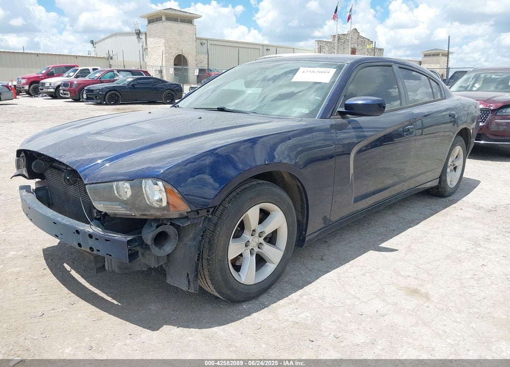2013 DODGE CHARGER SE VIN: 2C3CDXBG2DH664195