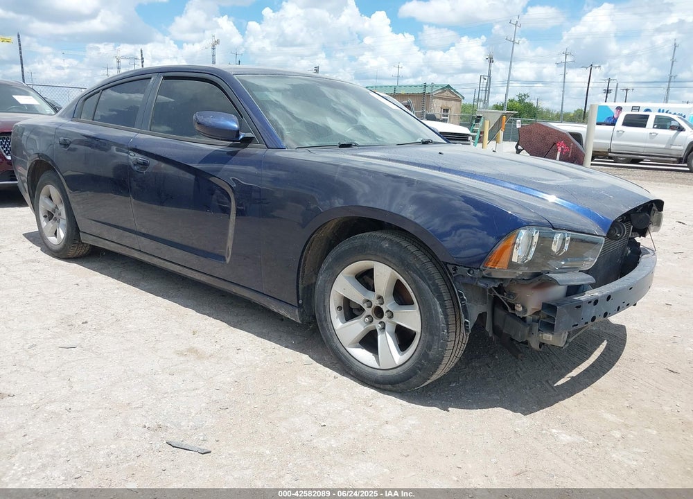 2013 DODGE CHARGER SE VIN: 2C3CDXBG2DH664195