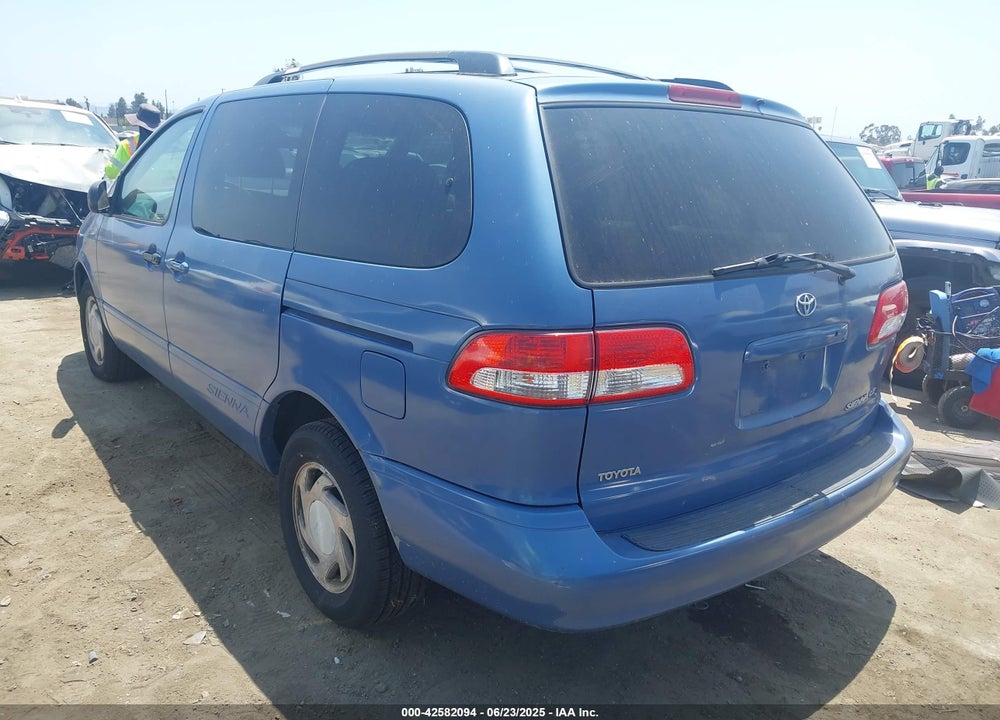 2003 TOYOTA SIENNA LE VIN: 4T3ZF13C33U518024
