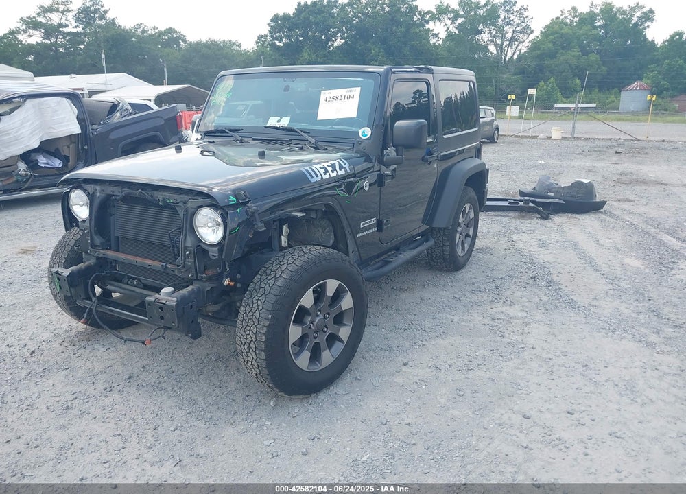 2017 JEEP WRANGLER / VIN: 1C4AJWAG0HL618140