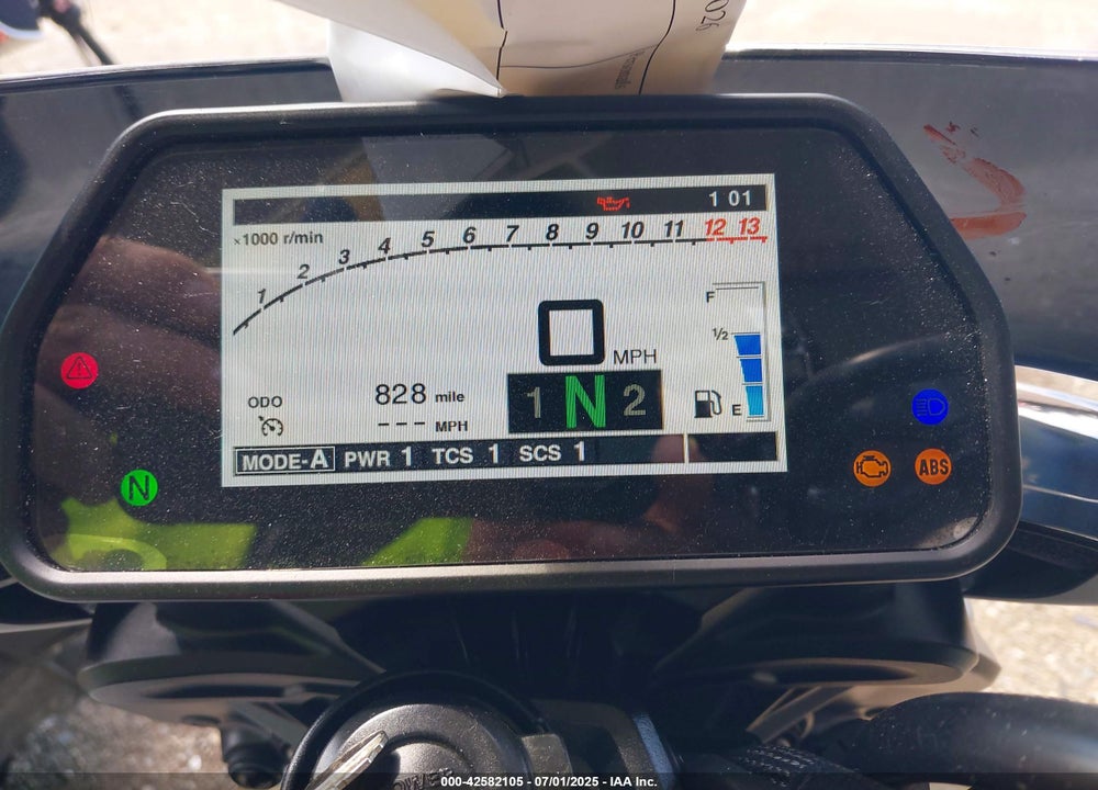 2025 YAMAHA MTN1000 VIN: JYARN79E3SA002026