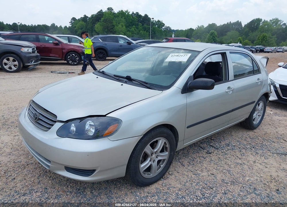 2003 TOYOTA COROLLA CE VIN: JTDBR32EX30038056