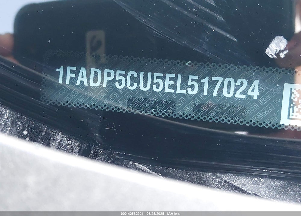 2014 FORD C-MAX ENERGI SEL VIN: 1FADP5CU5EL517024