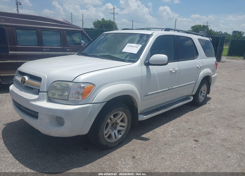 2005 TOYOTA SEQUOIA VIN: 5TDZT38A55S263487