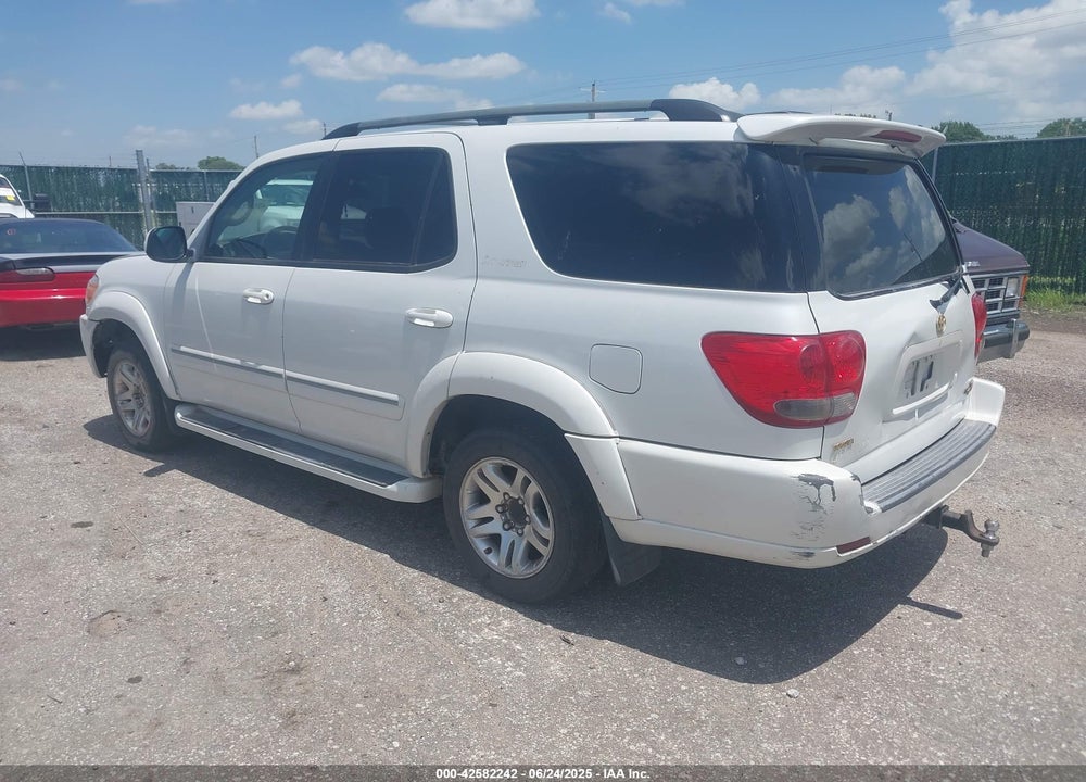 2005 TOYOTA SEQUOIA VIN: 5TDZT38A55S263487