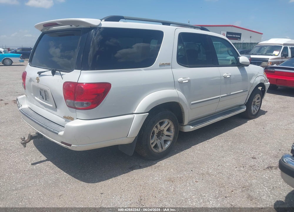 2005 TOYOTA SEQUOIA VIN: 5TDZT38A55S263487