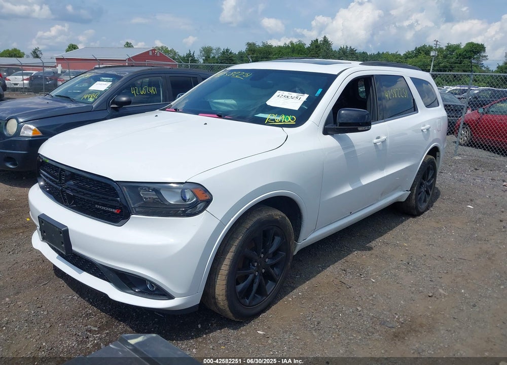2018 DODGE DURANGO VIN: 1C4RDJDG5JC126900