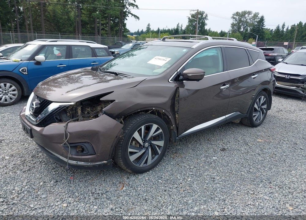 2015 NISSAN MURANO PLATINUM VIN: 5N1AZ2MH6FN261761