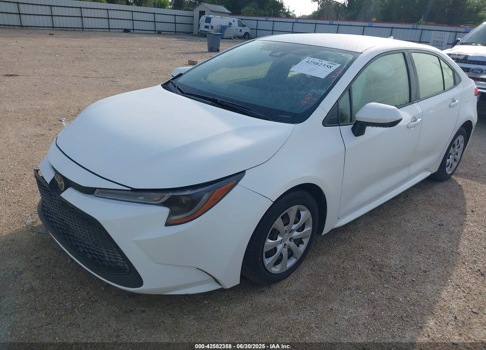2020 TOYOTA COROLLA VIN: JTDEPRAE9LJ099657