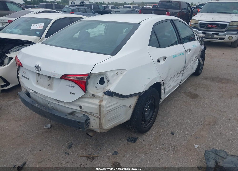 2017 TOYOTA COROLLA VIN: 5YFBURHE4HP642711