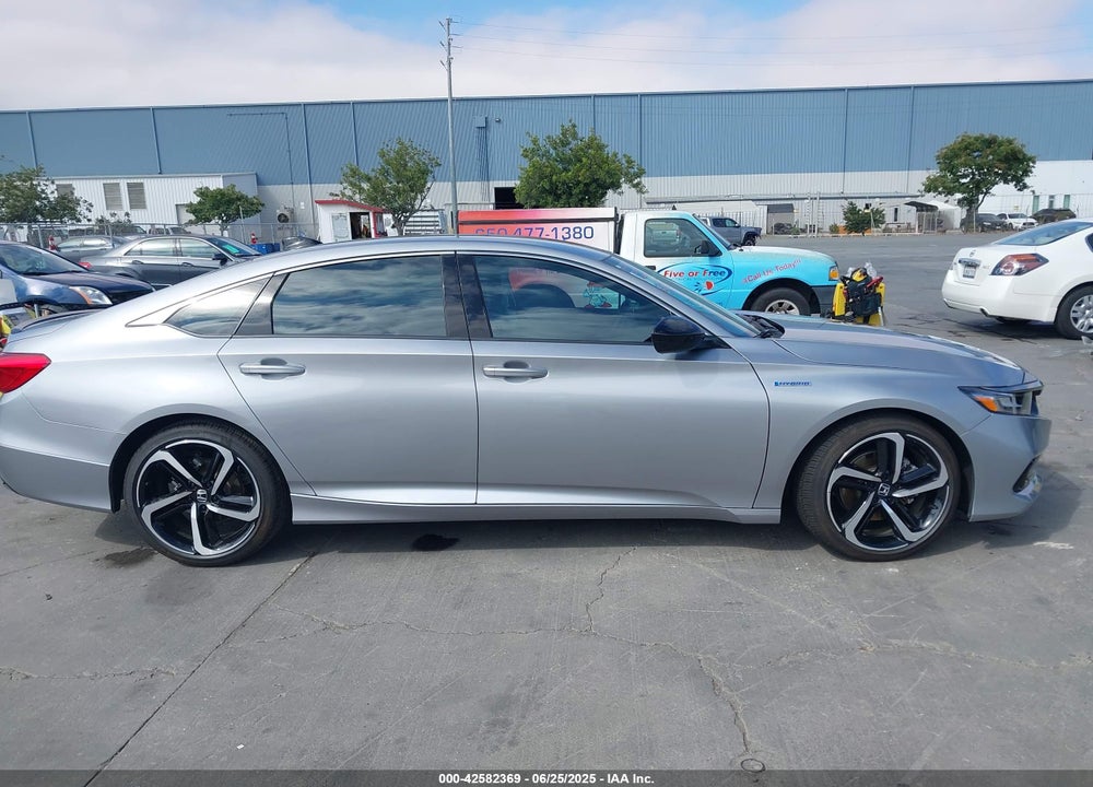 2022 HONDA ACCORD HYBRID SPORT VIN: 1HGCV3F2XNA015892