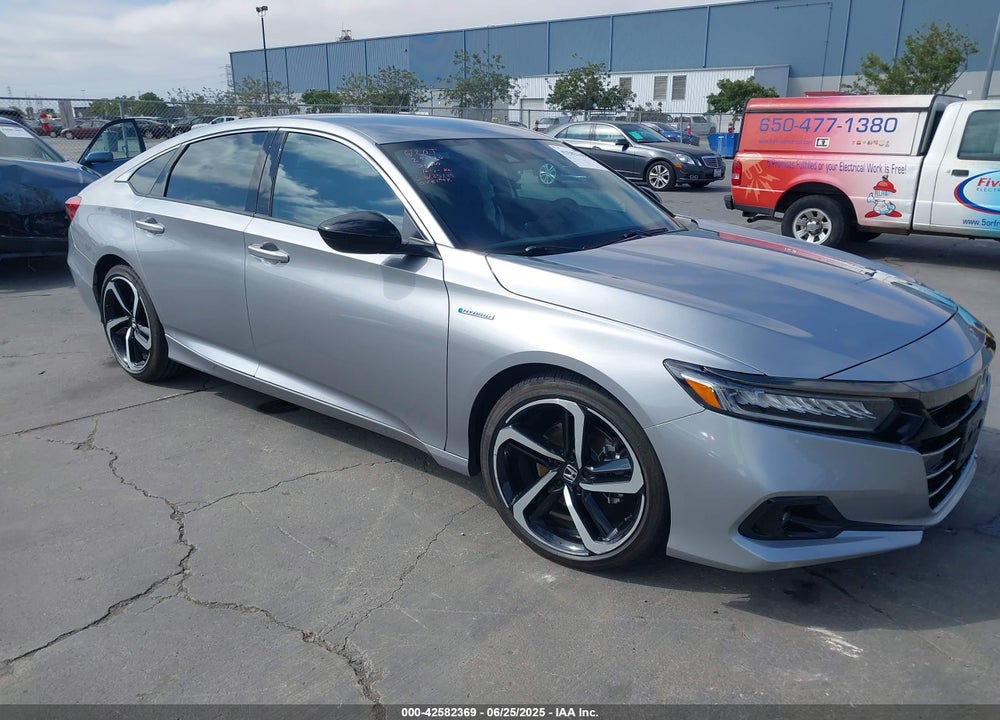 2022 HONDA ACCORD HYBRID SPORT VIN: 1HGCV3F2XNA015892