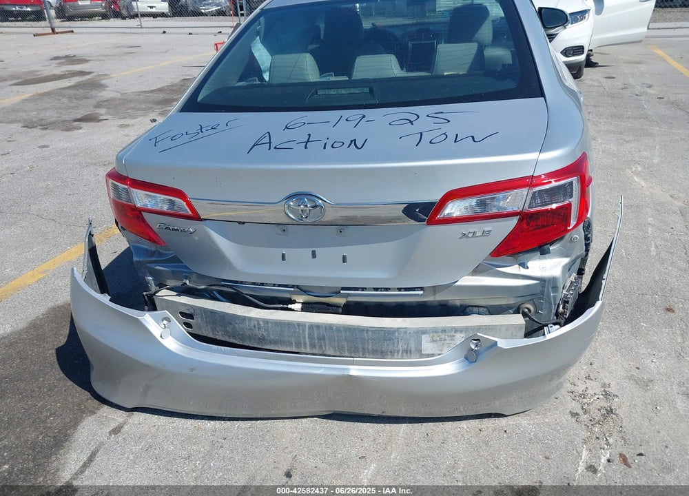 2012 TOYOTA CAMRY VIN: 4T1BK1FK0CU506194