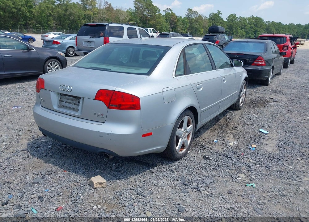 2005 AUDI A4 2.0T VIN: WAUDF68E05A448790