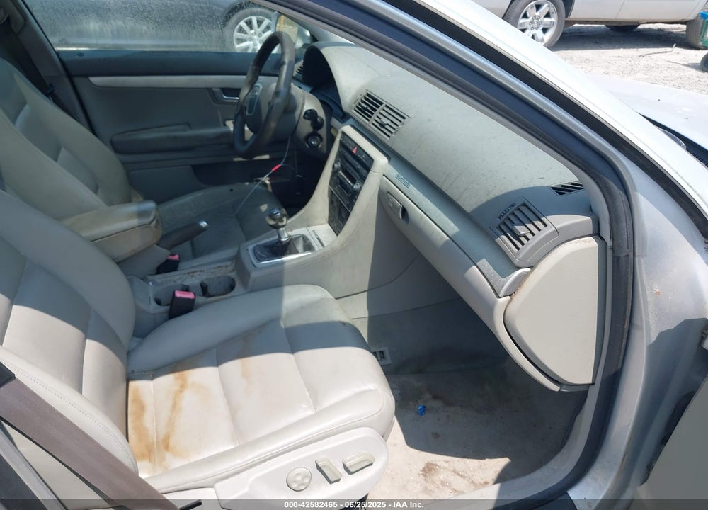 2005 AUDI A4 2.0T VIN: WAUDF68E05A448790