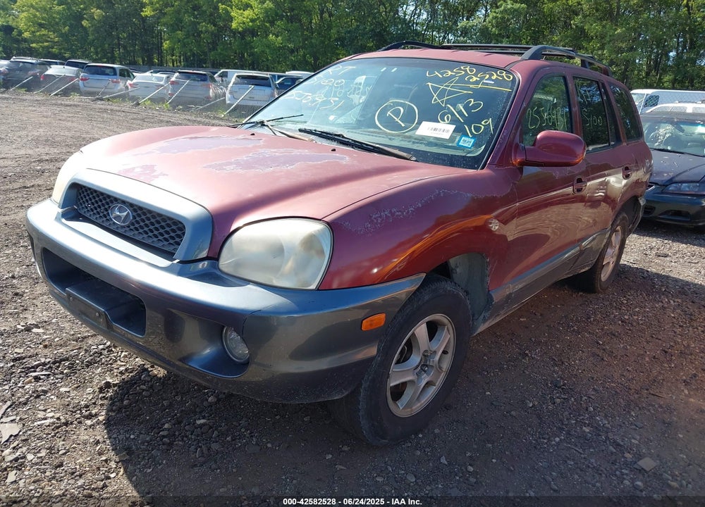 2004 HYUNDAI SANTA FE VIN: KM8SC73D24U771724