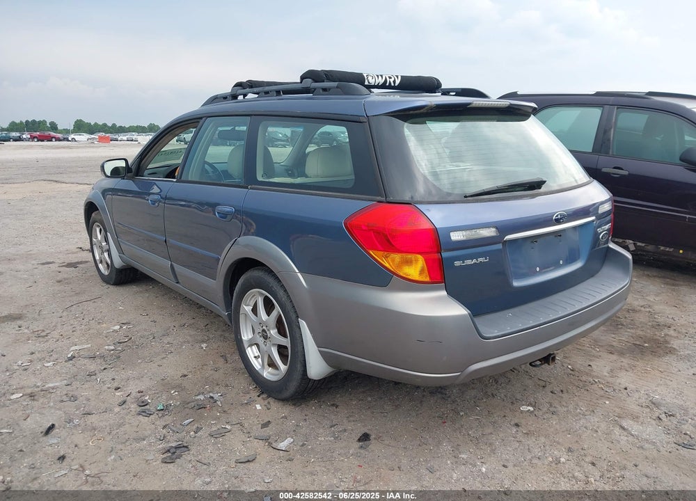2005 SUBARU OUTBACK 3.0R L.L. BEAN EDITION VIN: 4S4BP86C354367541