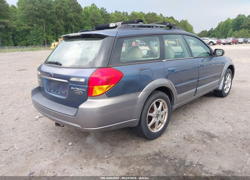 2005 SUBARU OUTBACK 3.0R L.L. BEAN EDITION VIN: 4S4BP86C354367541