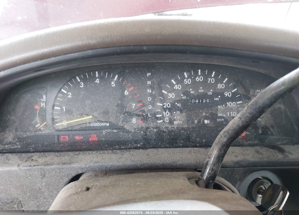1995 TOYOTA TACOMA XTRACAB VIN: 4TAUN53B5SZ072643