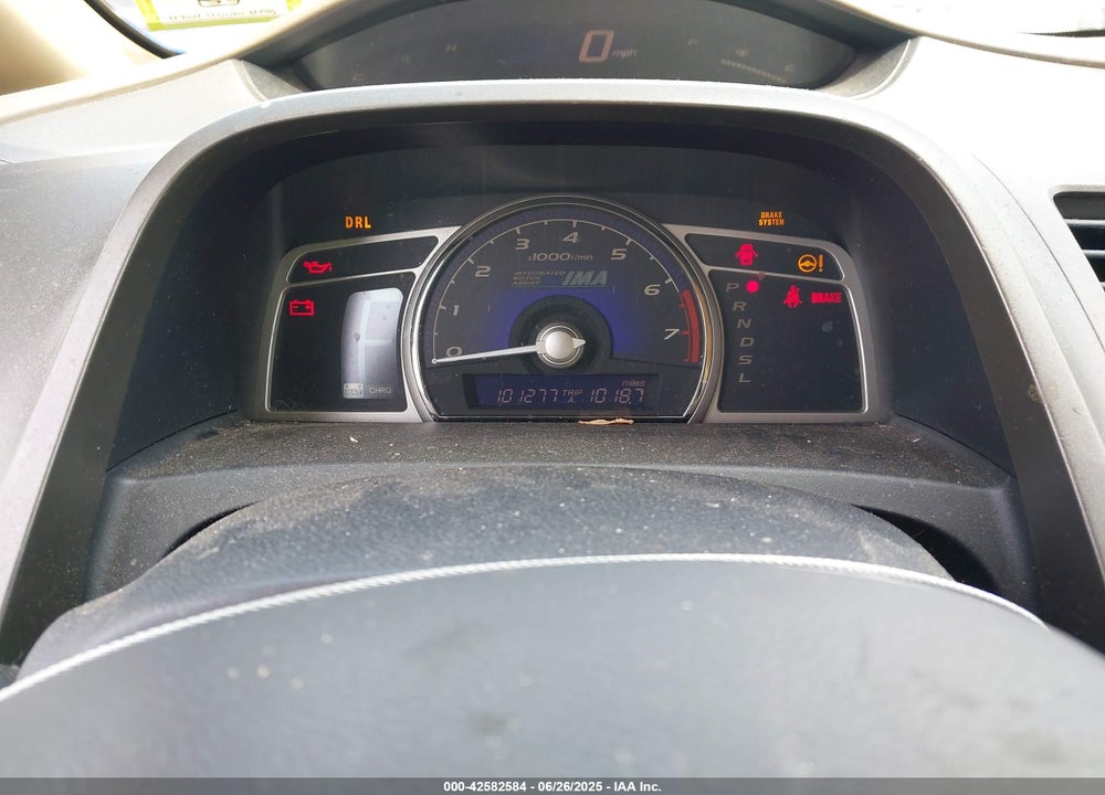 2007 HONDA CIVIC HYBRID VIN: JHMFA36257S023594