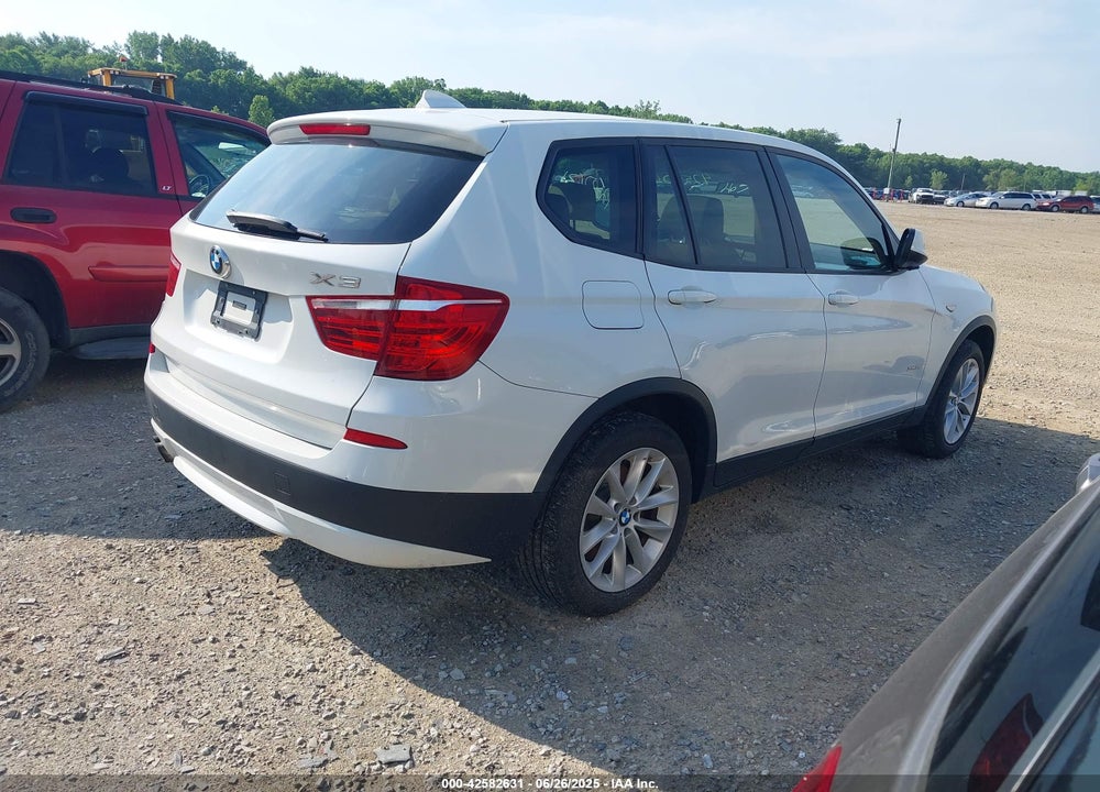 2013 BMW X3 VIN: 5UXWX9C54D0A15206