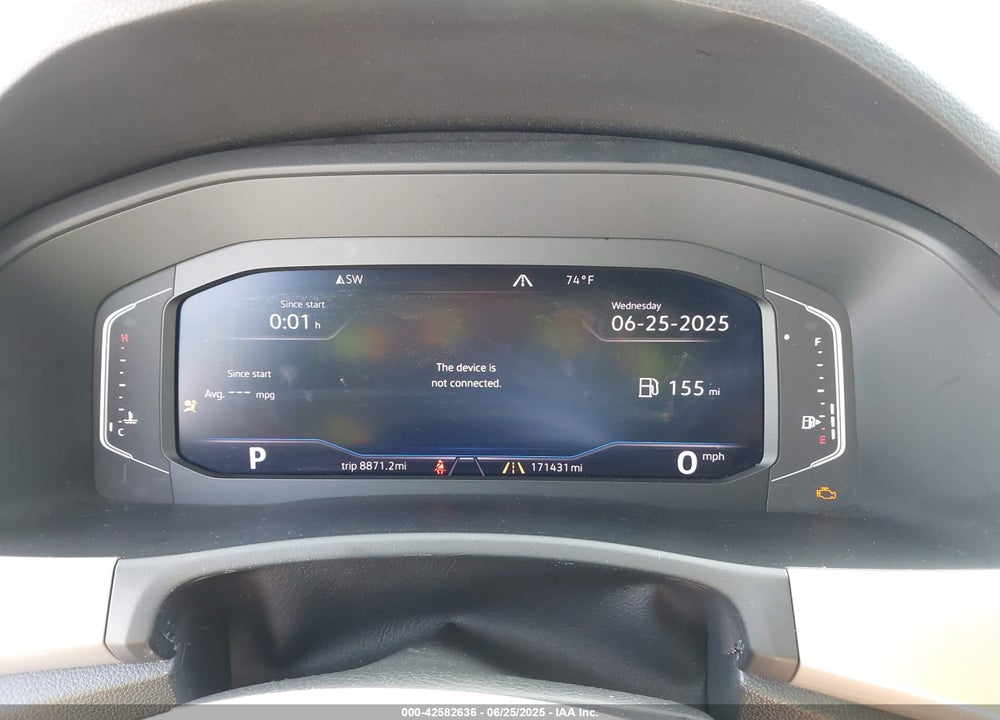 2019 VOLKSWAGEN ATLAS VIN: 1V2NR2CAXKC622911