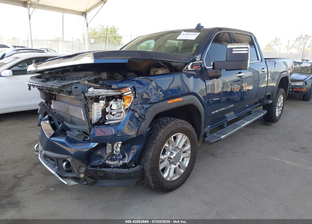 2021 GMC SIERRA 2500HD 4WD  STANDARD BED DENALI VIN: 1GT49REY4MF133499