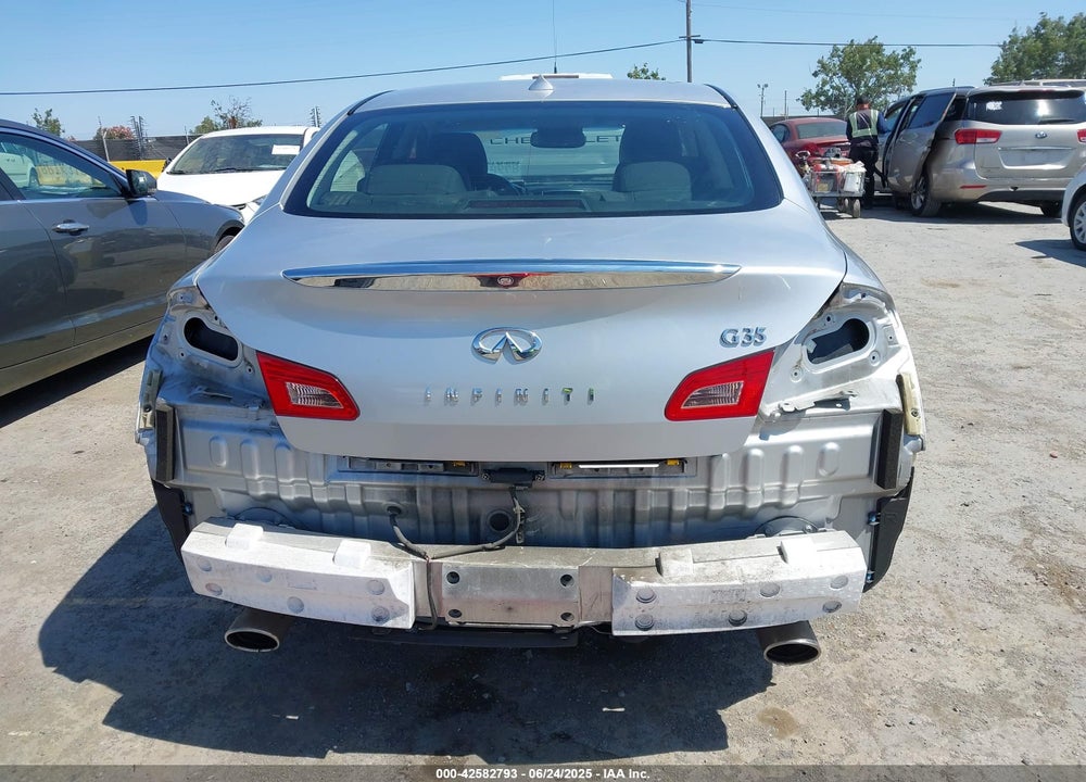 2008 INFINITI G35 VIN: JNKBV61EX8M214584