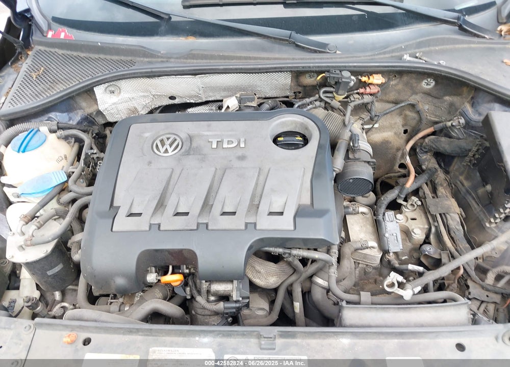 2012 VOLKSWAGEN PASSAT 2.0L TDI SEL PREMIUM VIN: 1VWCN7A33CC016810