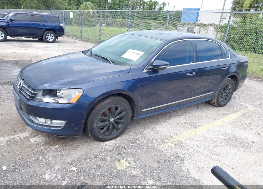2012 VOLKSWAGEN PASSAT 2.0L TDI SEL PREMIUM VIN: 1VWCN7A33CC016810